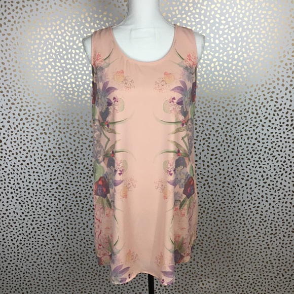 Blu Pepper Dresses & Skirts - 🍑Blu Pepper Floral Sleeveless Tunic Dress Large